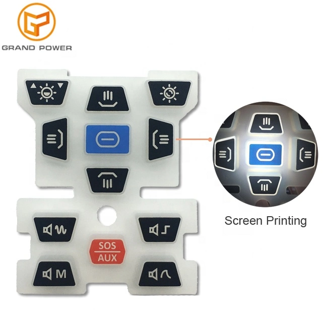 OEM Welcomed Silicone Keypad Hot Sale in Europe